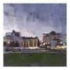 Piccadilly Gardens at Dusk